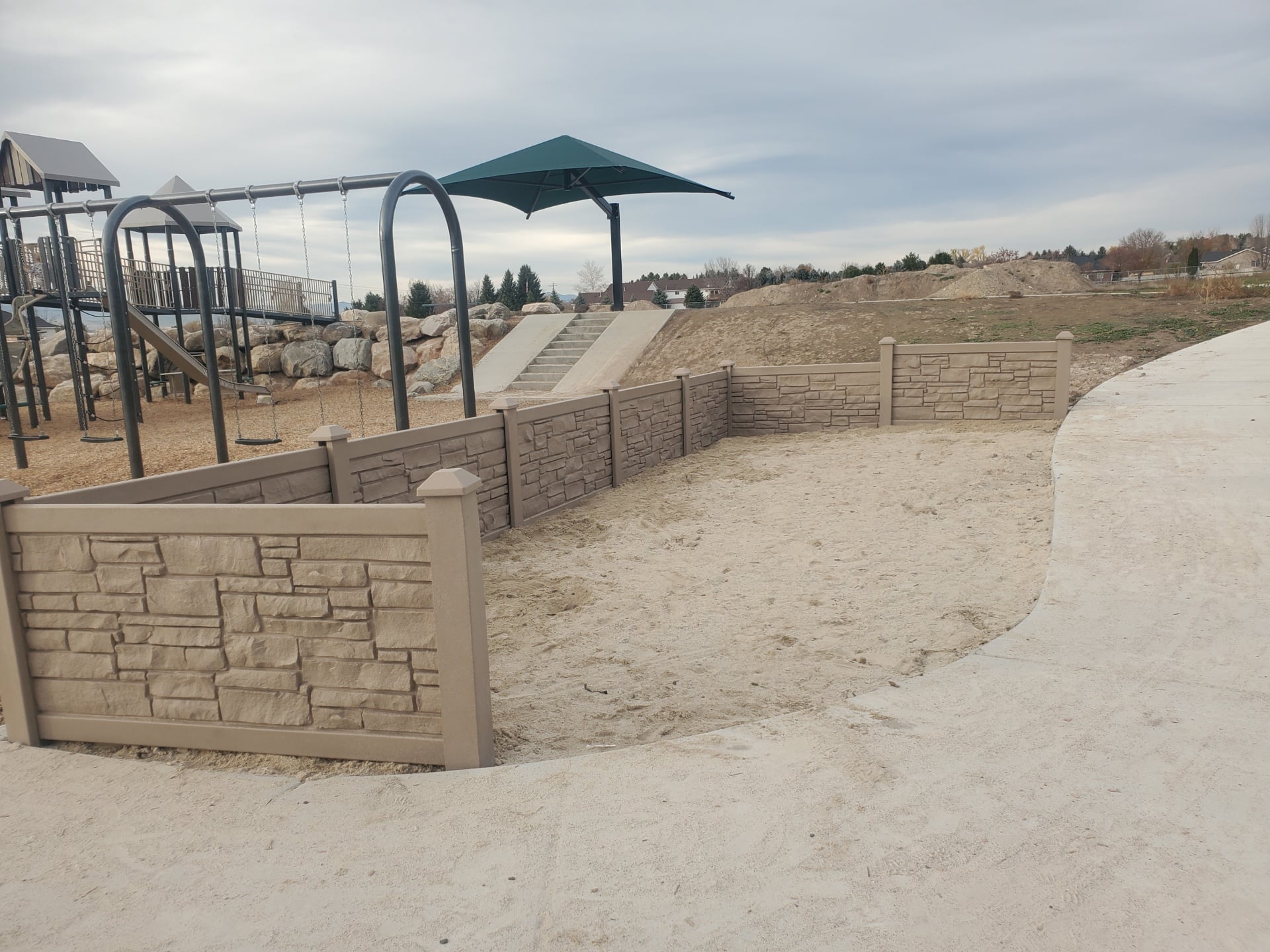 Custom fence project in Northern Utah