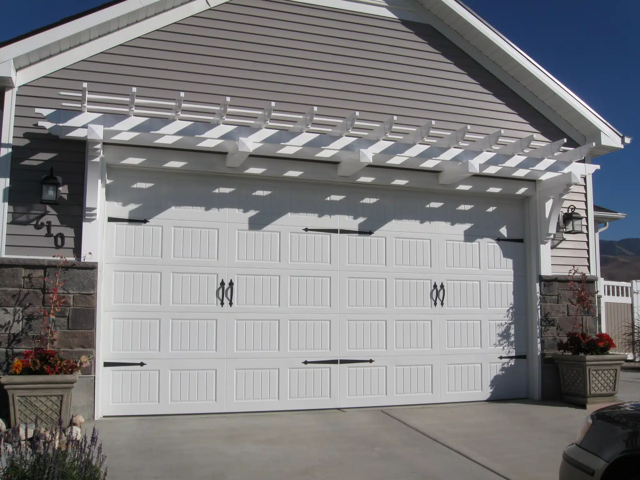 SimTek Fence project completed by Custom Fence Company in Northern Utah