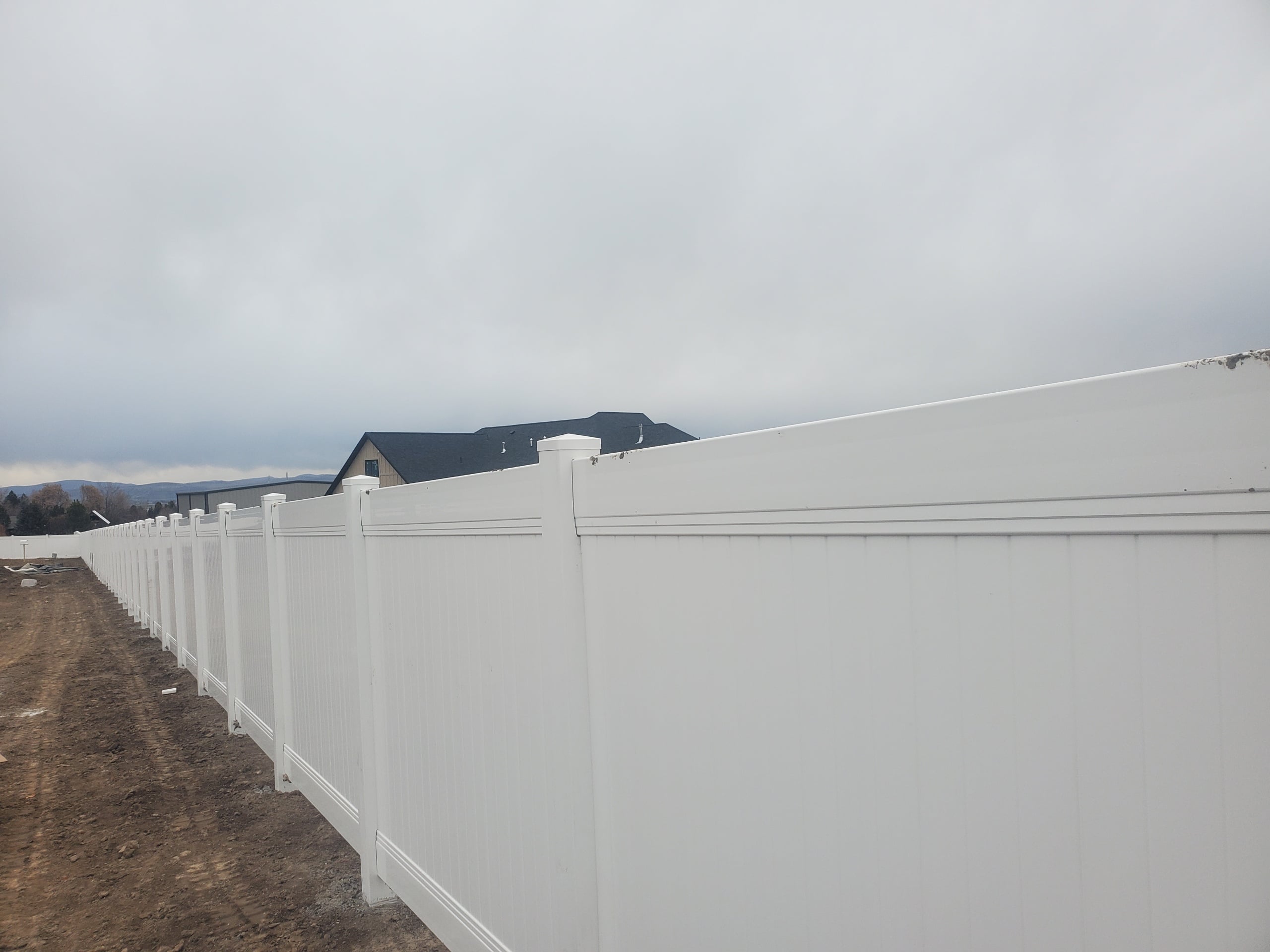 Vinyl Fence in Northern Utah