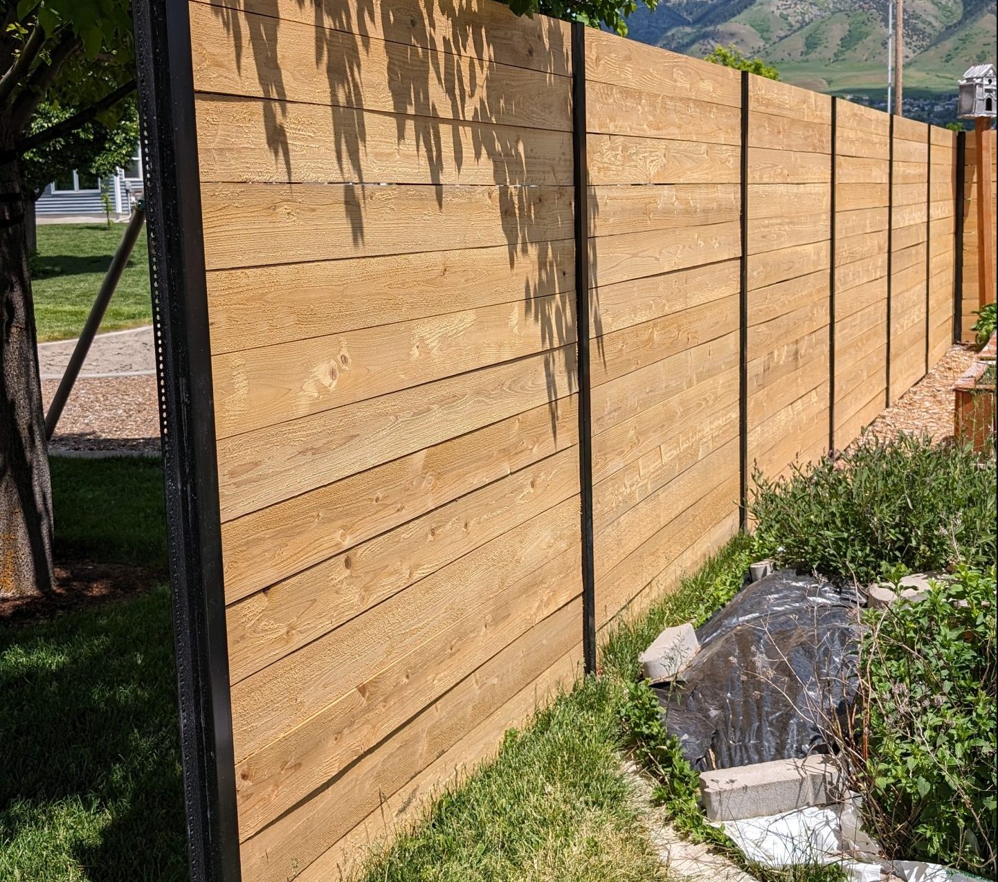 Wood & Cedar Fences project completed by Custom Fence Company in Northern Utah