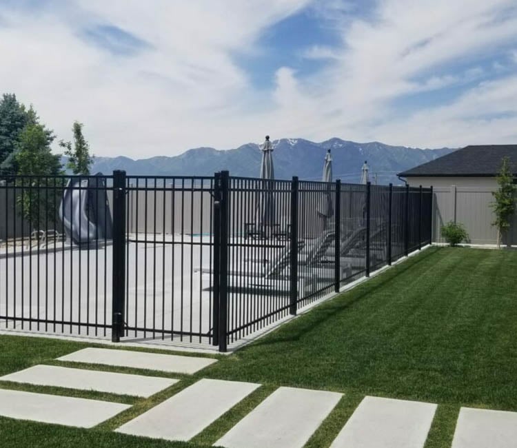 Ornamental iron fencing Utah — Custom Fence