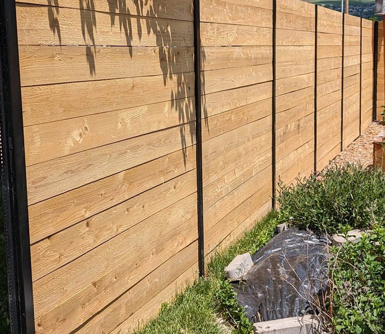 Wood fencing Utah — Custom Fence